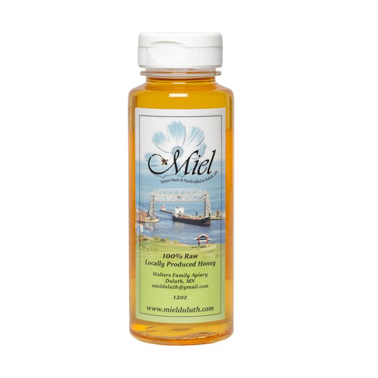 Miel Honey 12 oz Squeeze Bottle